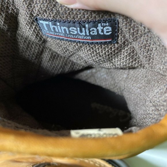 Cabelas Mens Sz 7 Side Zip Duck Boots Leather Stee - Picture 5 of 7